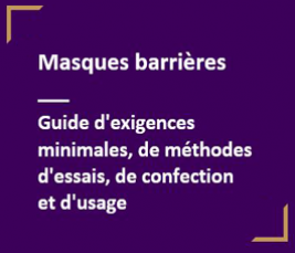 Coronavirus (Covid-19) : un nouveau modèle de masque pour la population