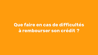 Que faire en cas de difficultés à rembourser son crédit ? avec la Banque de France