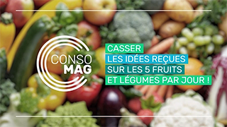 Casser les idées reçues sur les 5 fruits et légumes par jour ? avec Aprifel