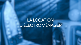 La location d'électroménager avec la Banque de France